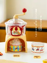 SHUEHO 家庭用 小型かき氷機【手動・氷削り・おもちゃ・誕生日プレゼントに最適】