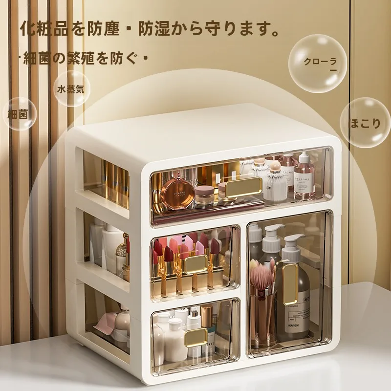 化粧品収納ボックスは、本当に必要なのか？その答えを3つの暮らしで確かめた