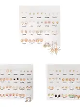 小ぶりなデザインのパール付きピアス【925銀製・ダイヤモンド装飾】