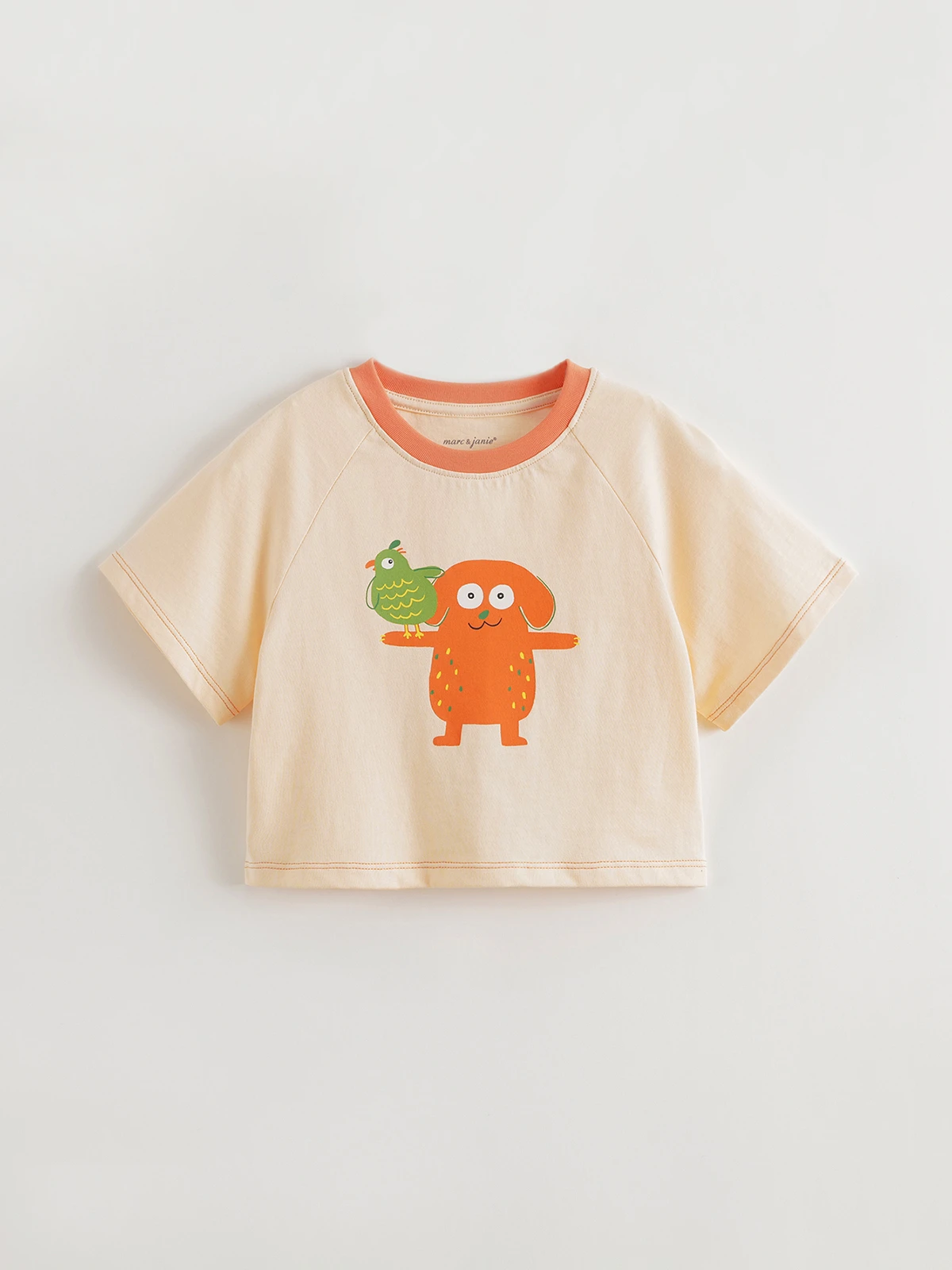 子供用デザインTシャツ：可愛いグラフィックと100%純棉で夏の着用を実現