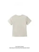 夏用 フィット感ある半袖Tシャツ【プリントデザイン・ラウンドネック・女性用】
