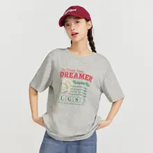半袖Tシャツ キッズ ガールズ 丸首 トップス 夏