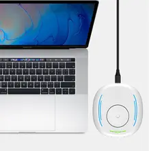 カラフルに光るマウス移動器【PCのロック防止・ゲーミング用】