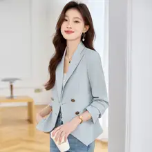 高級感漂う レディース ショートジャケット【春秋用・小柄サイズ対応】（セットアップ対応）