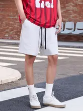 スポーツ用通気性抜群の純綿ショートパンツ【ゆったりサイズ・無地・カジュアル・男性用】