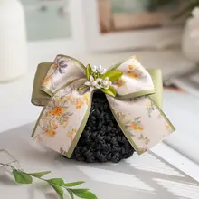 高級ネットヘアアクセサリー【新中式・頭花・ナース用・ヘアクリップ】