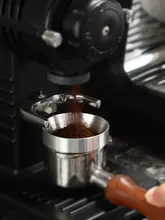 コーヒー粉受け マグネット式 粉飛び防止 ディストリビューター ポルタフィルター対応 エスプレッソ コーヒーミル 汎用