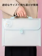 A4対応 ジェリーファイルバッグ【オーガナイザー・学生用・科目別収納】