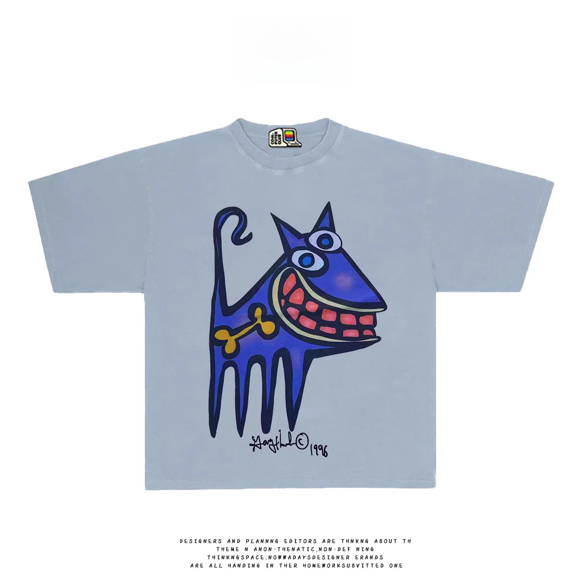 アーティストシリーズ半袖Tシャツ：ゆったりデザインのストリートカジュアルスタイル