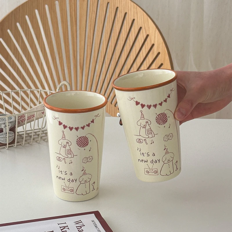 手作り陶器マグカップコレクション