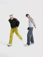 LINING 春用 メンズトレーニングウェア【長袖・クルーネック・スポーツ用】