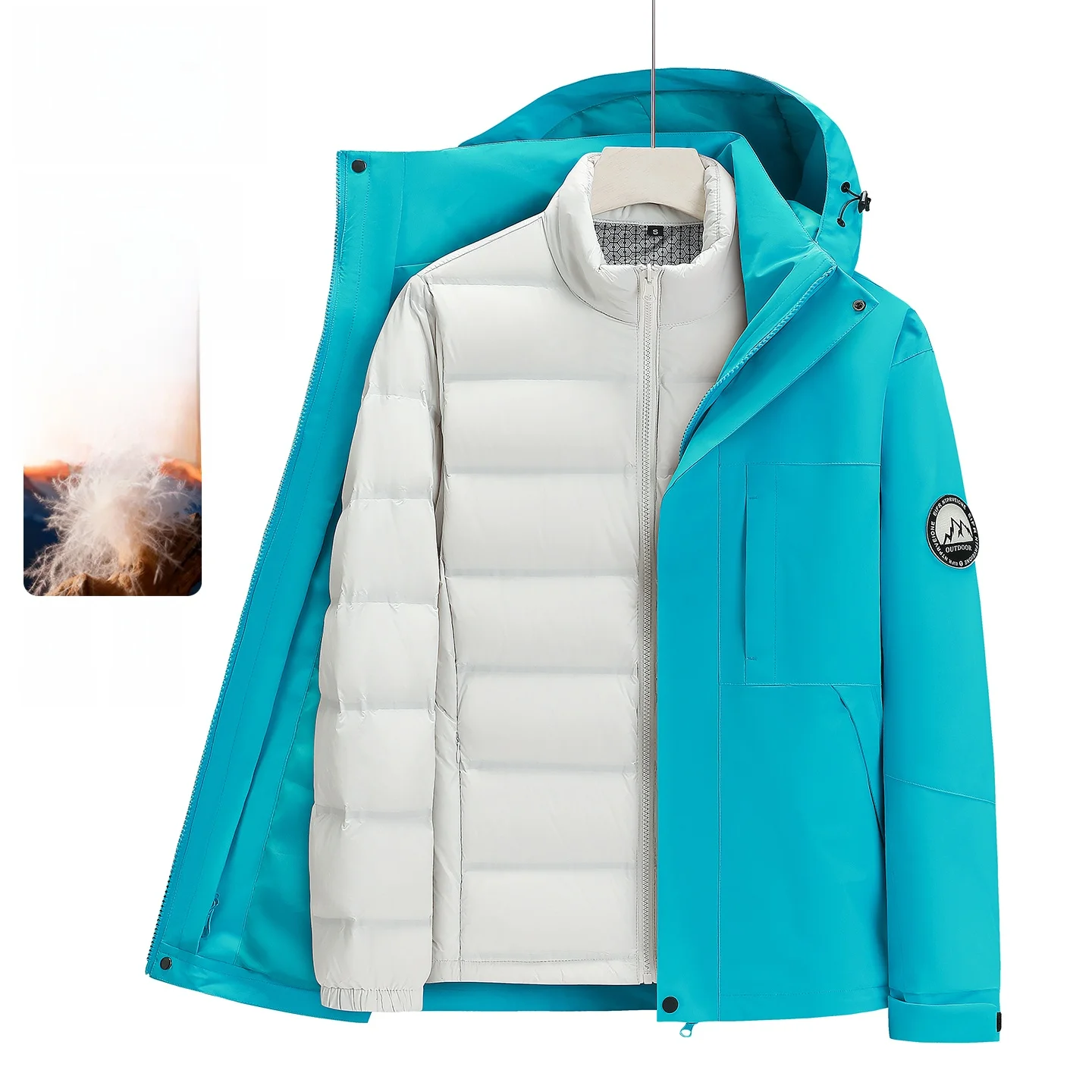 all weather parka とダウンジャケットの違いは？木林森の防寒ダウンジャケットが本当に万能なのか？