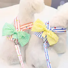 ペット用 胸部ハーネス付きリード【夏用・薄手・犬用・デザイン】