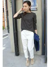 レディース ジーンズ【 tapered fit・カジュアル・春秋用】