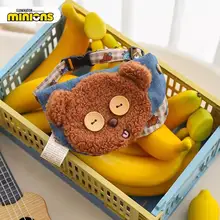 HOOPET ミニオン立体デザイン 完全防水バンダナ【犬猫兼用・デニム風】