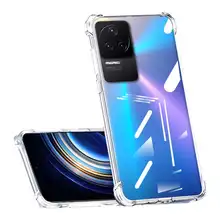 透明な保護ケース【紅米K50pro対応・薄型・衝撃吸収・ソフトシリコン・全包仕様】