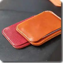 極上の柔らかさ 本革製 カードケース【手作り・超薄型・小型】
