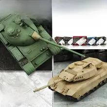 組み立て式戦車模型 中国59式・T54・豹C2【スケールモデル・ミニチュア】