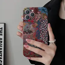 カップル向けスマートフォンケース【ユニークなグラフィック・パッチワークデザイン・対応機種多数】