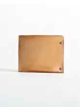 短財布 メンズ 植物タンニンなめし 本革 シンプル ハンドメイド 学生 日常
