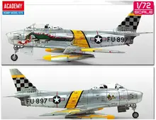 模型 飛行機【組み立て式・F86F戦闘機・朝鮮戦争再現】