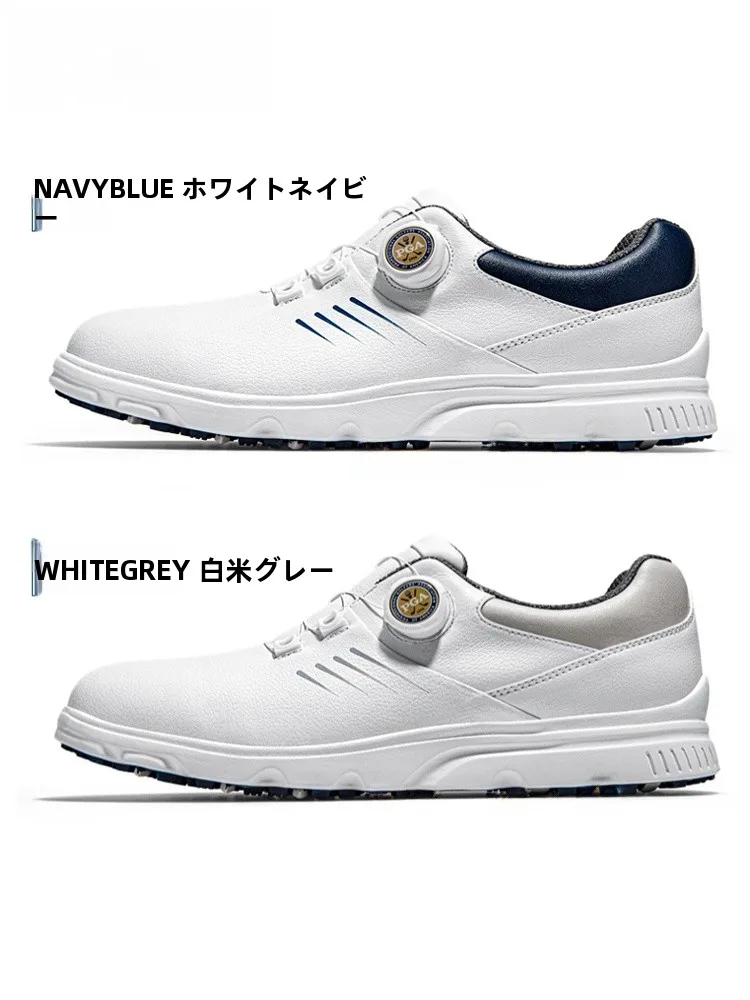 pgm防水ゴルフシューズ：ダイヤル式で通気性と耐久性を両立するメンズモデル