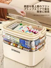 家庭用 大容量医薬品収納ボックス【多層式・救急医療用・大サイズ】