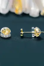 耳用シリコンキャップ【透明・共通タイプ・耳環用・防落下】