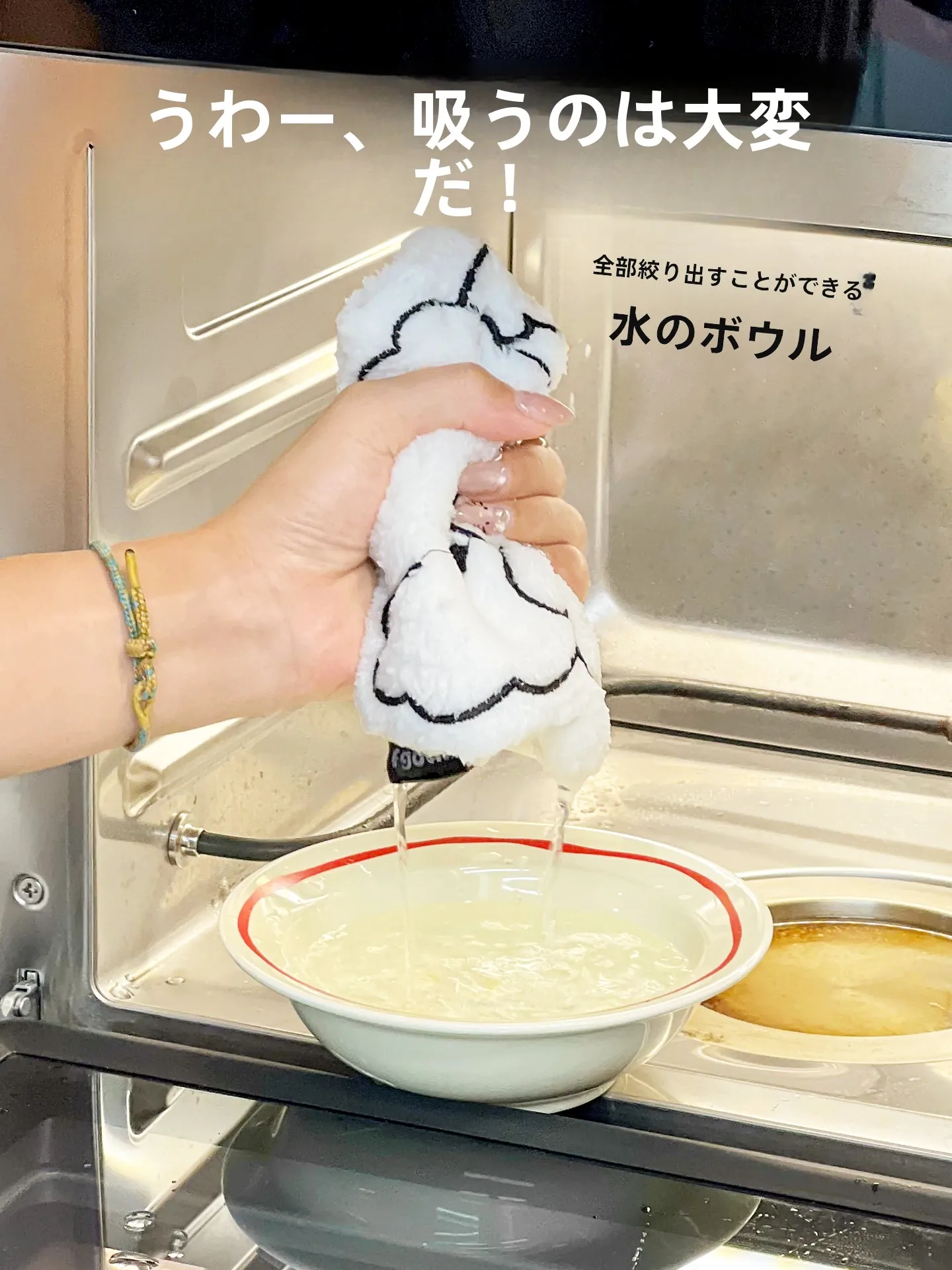 厚手の吸水スポンジ キッチン用タオル：オーブン・電子レンジ清掃用の実用性と使い方