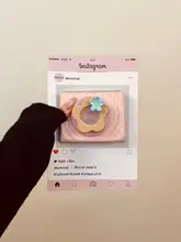 可愛らしい春の花柄スマートフォンケース【ピンク・磁気吸着・耐衝撃・折りたたみ式】