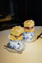 骨瓷製 洋風と和風兼用 デザートボウル【スープ用・おしゃれな食器】