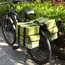 防水マウンテンバイク用リアキャリアバッグセット【長距離対応・旅行アクセサリー】