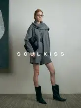 SOULKISS ラグジュアリー羊毛ニットセット【立体ケーブル編み・ゆったりデザイン】