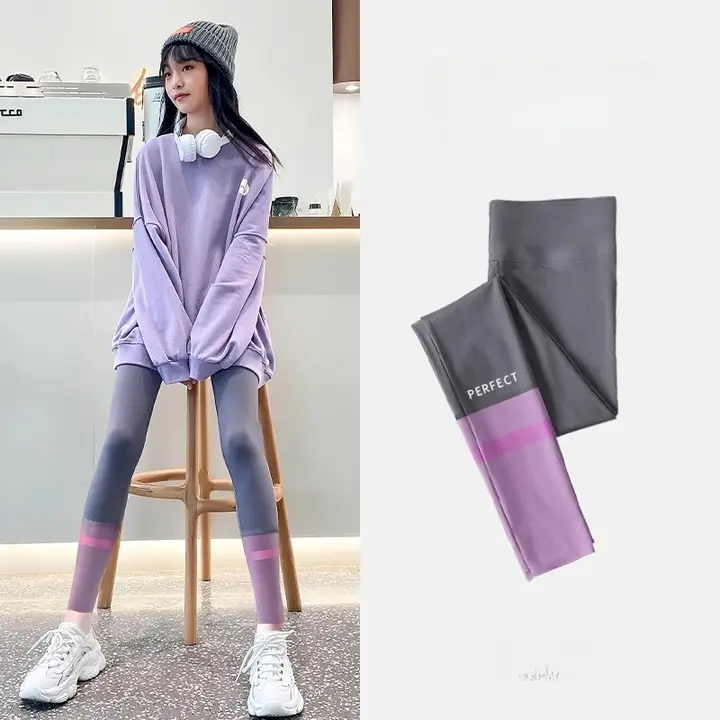子供用 薄手シャークパンツ【春秋用・スポーツ・ヨガ用】（セットアップ対応）