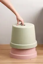 小さな椅子 シューズスツール 家庭用 プラスチック製 デザイン 堅牢