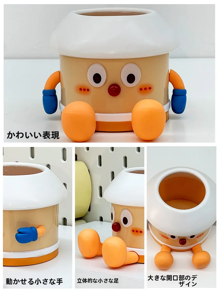 かわいいデザインの文房具収納ペン立て：学生向けデスク用の機能と使い方