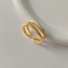 おしゃれな二重リング【フレンチスタイル・エナメル加工・重ね付け対応】