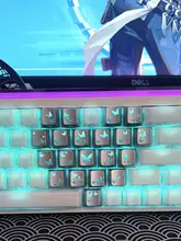 ハートデザインのバタフライキーボードキャップ【対応機種多数・タムキーボード用】