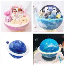 星球型チョコレート空洞ボール型焼き菓子モールド【プラスチック製・飾り用】