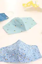 オーガニックコットン製マスク【フィルター交換可能・手作り・布素材】