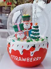 クリスマスケーキデコレーション 水晶の鹿 ソフトゴム サンタクロース ヘラジカ クリスマスツリー 雪だるま キャンディケイン プレゼントボックス パーツ