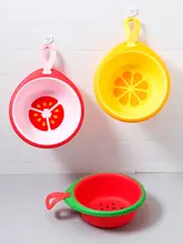 プラスチック製カートゥーンフルーツ洗面器【赤ちゃん・子供用・かわいいデザイン】