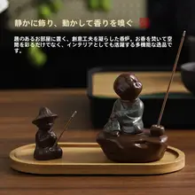 釣りをテーマにした線香立て【高級感あるトレー付き・インテリア装飾用】