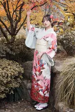 和服 浴衣 レトロドレス 改良和服 撮影 旅行 写真