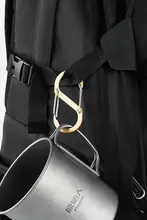 アウトドア用S型安全カラビナ【多機能アルミ合金製・登山用】