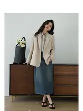 通勤用ジャケット【一つボタン・デザイン性に優れた小型女性用】