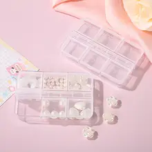 透明プラスチック収納ボックス【小物整理用・持ち運び便利・ミニサイズ】