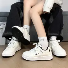 白スニーカー レディース ユニセックス ヴィンテージ 履き心地 快適 カジュアル 秋冬