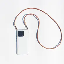 スマホショルダー 本革ストラップ ハンドメイド 斜め掛け 手提げ 縦横両用 Xiaomi対応
