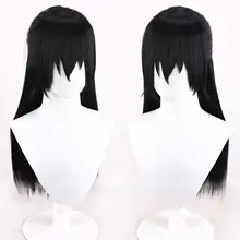 刀剣乱舞 孫六兼元 コスプレウィッグ【黒色・一体型・リアルな頭皮感】